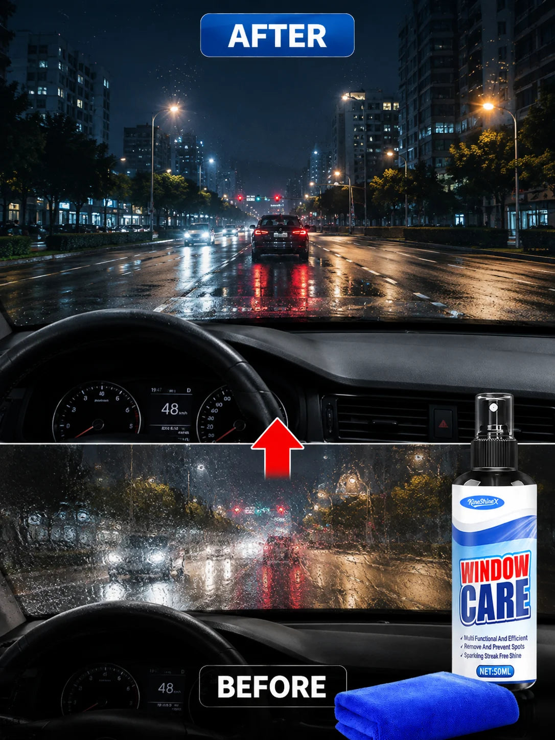 ClearView Windshield Oil & Rain Repellent